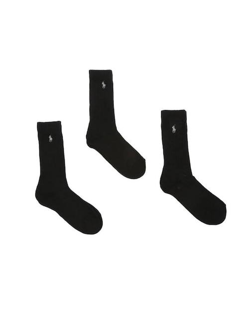 CALCETA POLO 7310PK L, UNITALLA, NEGRO