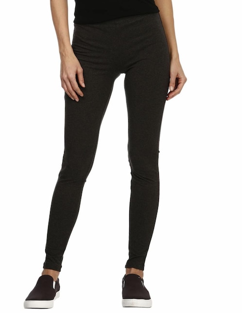 LEGGING HUE U2243-B ALGODÓN, G, GRIS