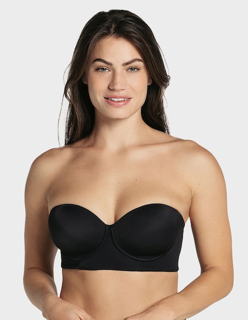 Brassiere peto medio copa balconette para mujer 1