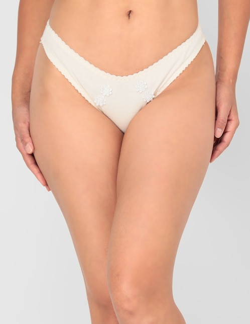 BIKINI LIEB 520 ALGODÓN REG, 34, BEIGE