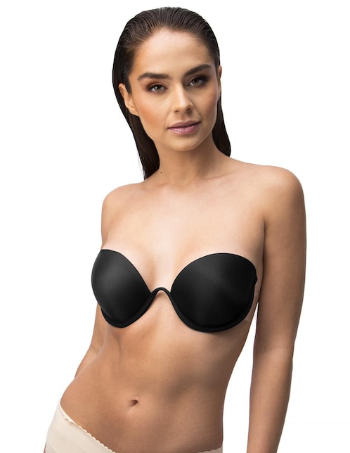 Brassiere strapless con copa para mujer 1