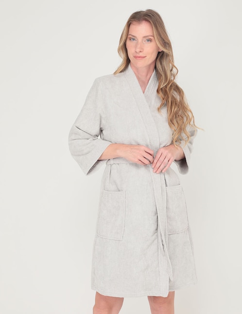 BATA DE BAÑO PARISINAS 23250, XG, GRIS