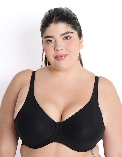 T-shirt bra con copa para mujer 1