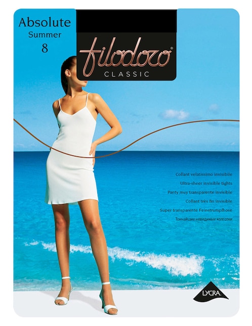 PANTIMEDIAS FILODORO C109155, G, NEGRO