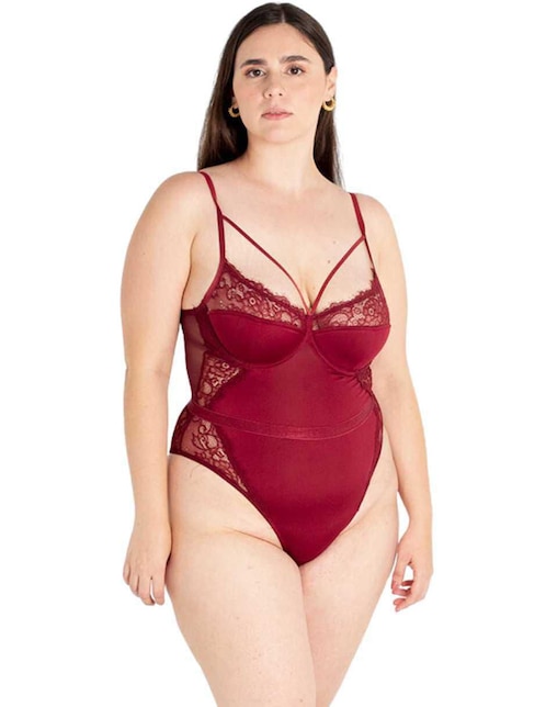 Body Liu Liu cuello V para mujer
