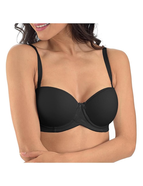 Set brassiere demi Tatys Fashion con copa seamless para mujer