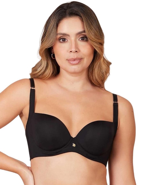 Brassiere demi copa preformada para mujer 1
