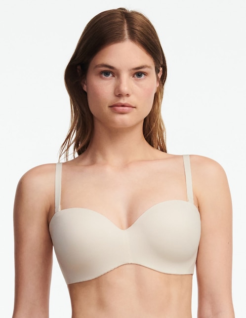 Brassiere demi con copa para mujer 1