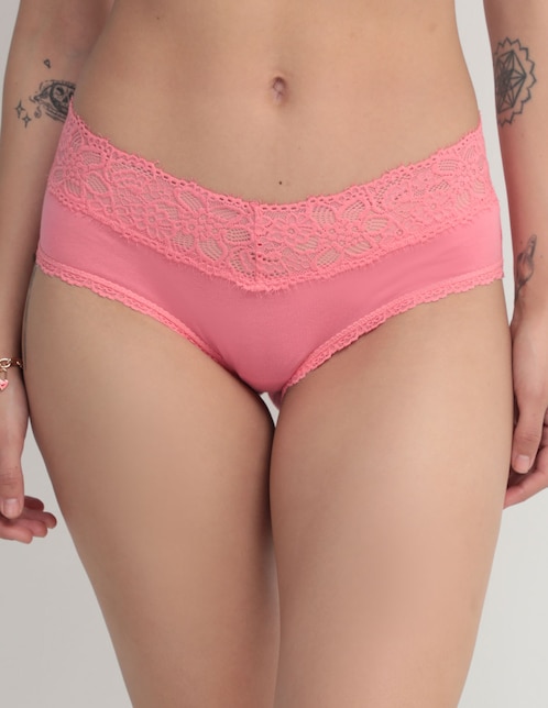 Hipster de algodón para mujer 1
