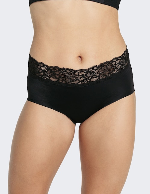 HIPSTER LEONISA 012960 POLIA, M, NEGRO