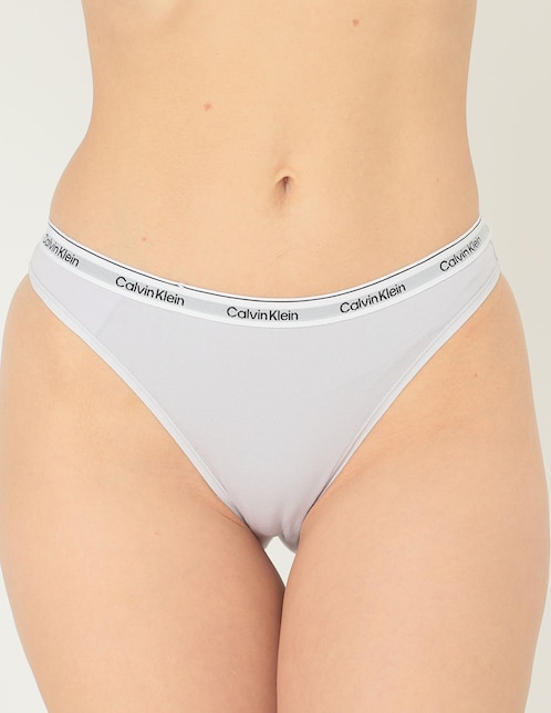 Bikini Calvin Klein de algodón para mujer