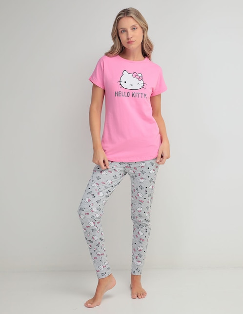 Conjunto pijama Hello Kitty para mujer