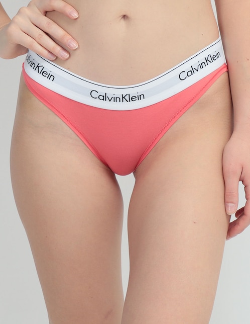 Bikini Calvin Klein de algodón para mujer