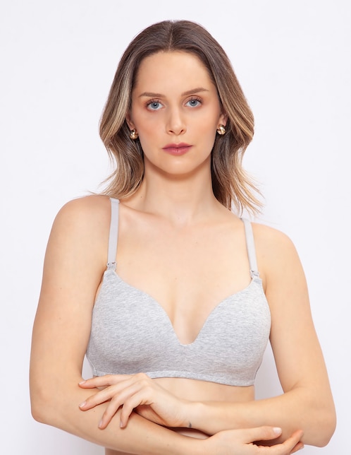 T-shirt bra 9 Months con copa lactancia para mujer
