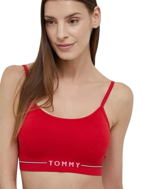 Top Tommy Hilfiger escote cuadrado tirante ajustable