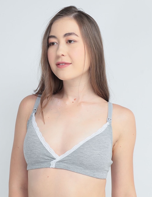 Brassiere demi s copa removible lactancia para mujer 1