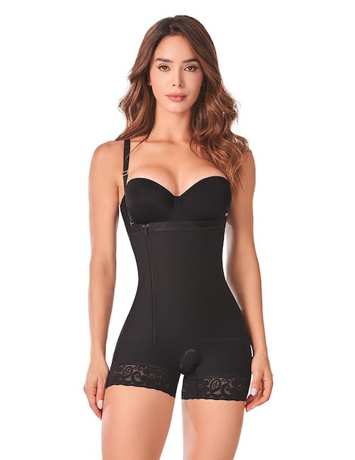 Faja tipo short ann chery "con compresión" media "para" mujer
