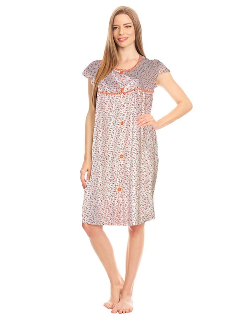 Bata de dormir Tatys Fashion Flores para mujer