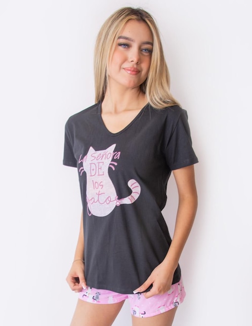 Conjunto pijama Twins para mujer