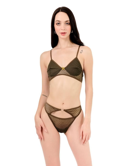 Conjunto de bra y panty Liu Liu