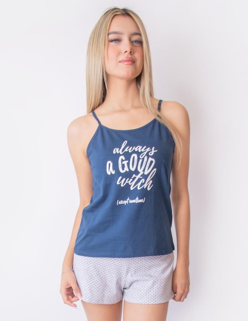 Conjunto pijama Twins para mujer