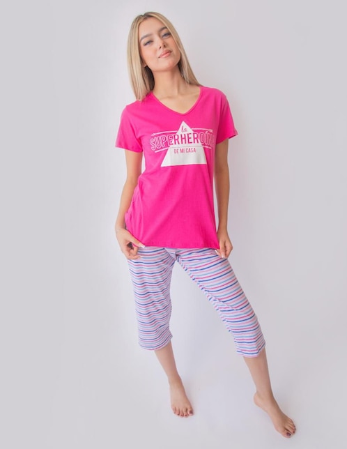Conjunto pijama Twins para mujer
