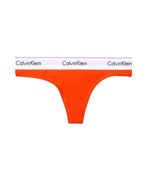 Tanga Calvin Klein de algodón para mujer