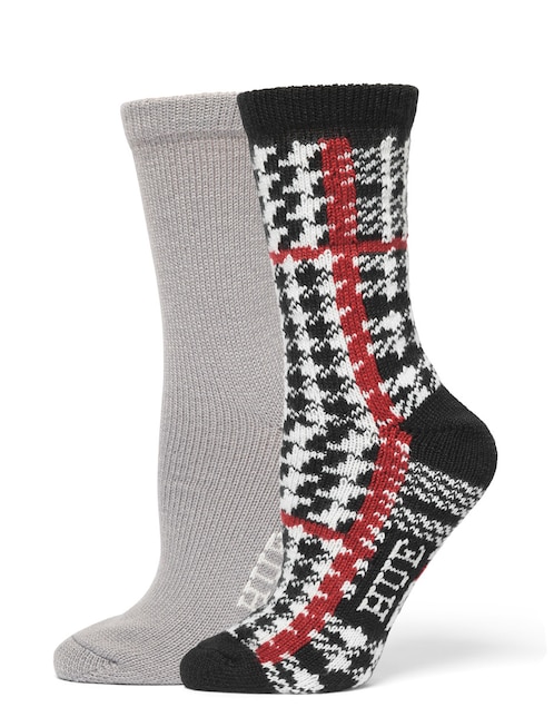 Set de calcetín Hue para mujer 2 pares