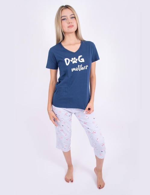 Conjunto pijama Twins para mujer