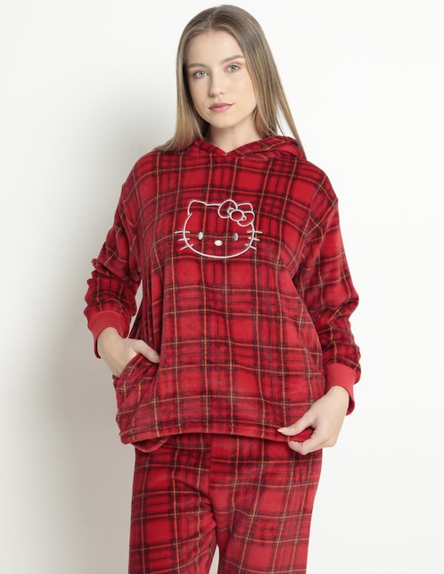 Sudadera pijama Hello Kitty para mujer