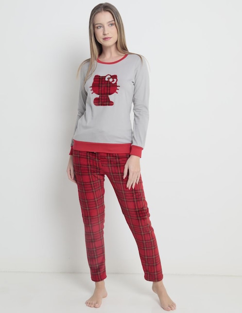 Conjunto pijama Hello Kitty para mujer