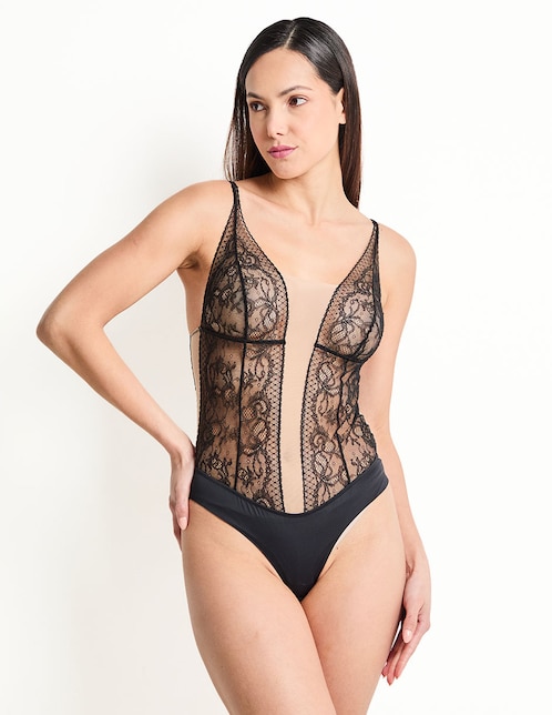 Body MAP escote profundo para mujer