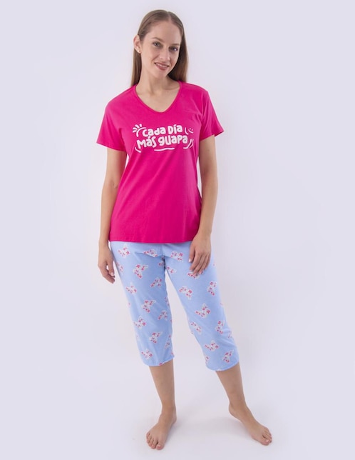 Conjunto pijama Twins para mujer