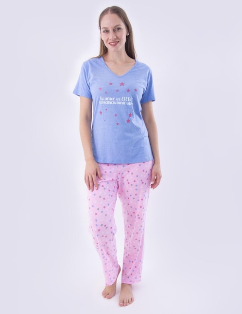 Conjunto pijama Twins para mujer