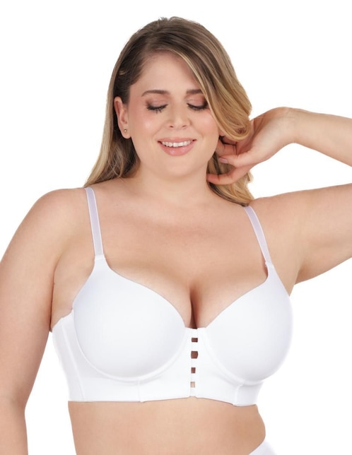 Brassiere peto medio copa preformada para mujer 1