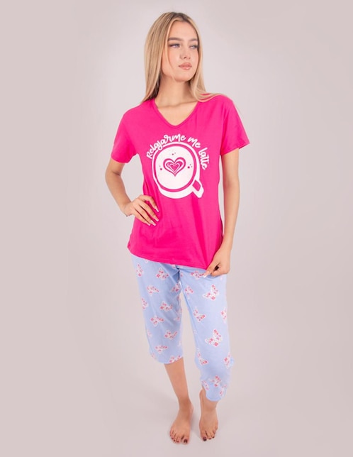 Conjunto pijama Twins para mujer