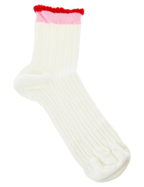 Calceta de algodón para mujer 1