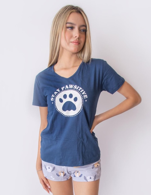Conjunto pijama Twins para mujer