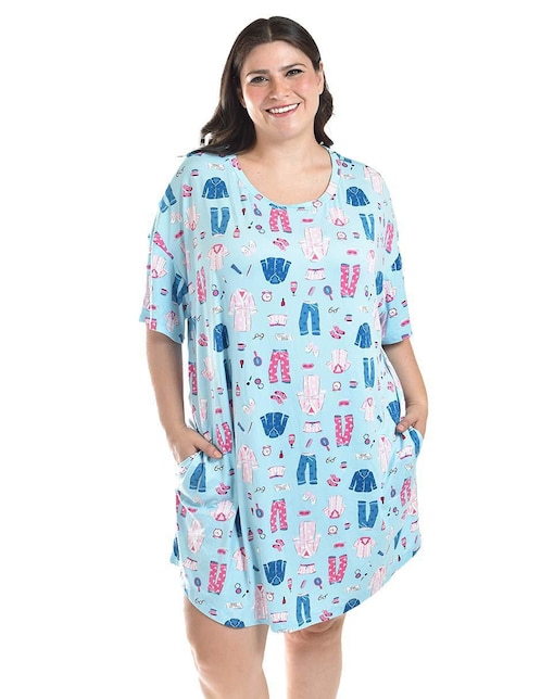 Camisón Roman Fashion estampado