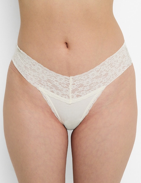 Tanga de algodón para mujer 1