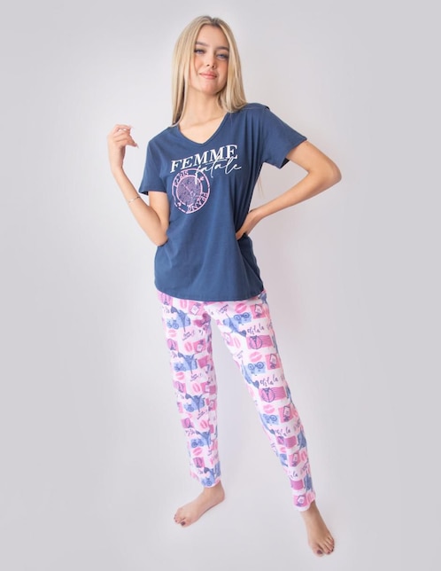 Conjunto pijama Twins para mujer