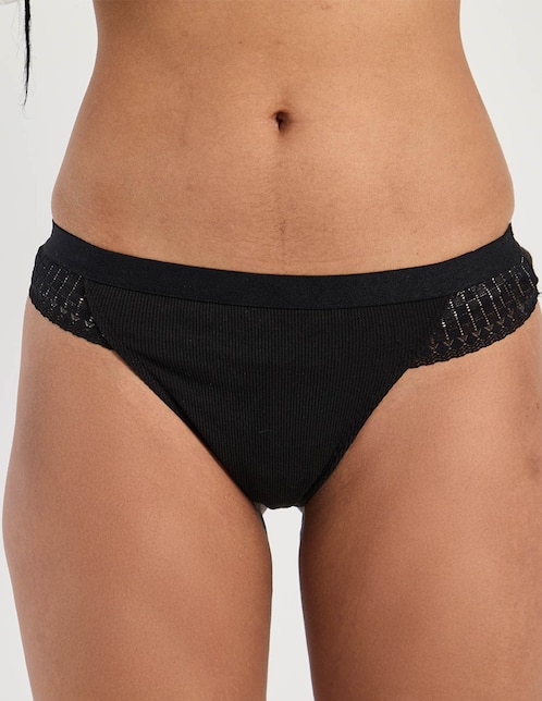 Tanga de algodón para mujer 1