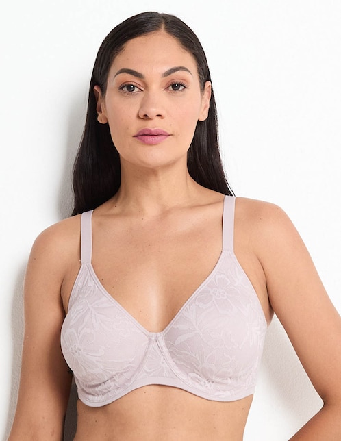 Brassiere demi con copa para mujer