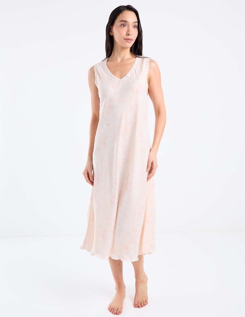 Camisón estampado floral 1