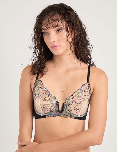 Brassiere triangle copa preformada para mujer 1