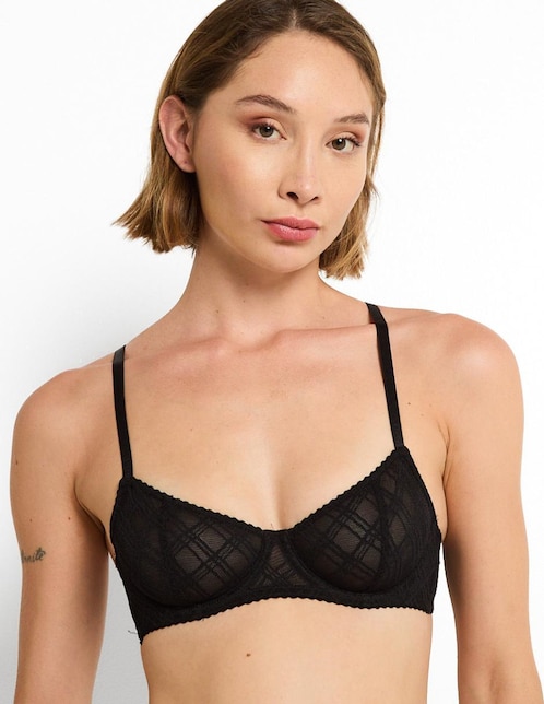 Brassiere demi Map para mujer