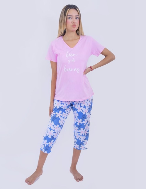 Conjunto pijama Twins para mujer