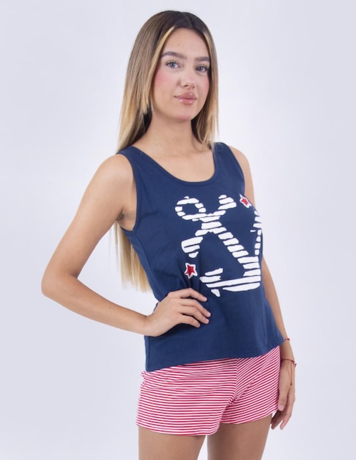 Conjunto pijama Twins para mujer