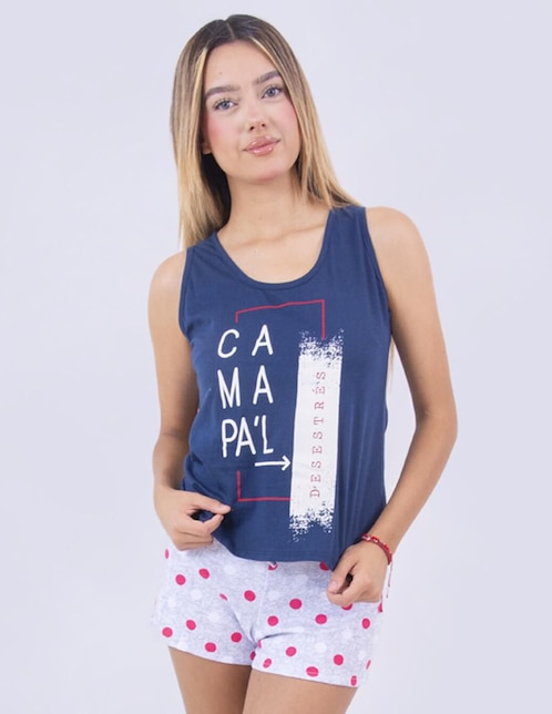 Conjunto pijama Twins para mujer