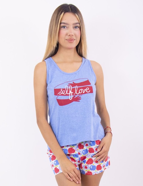 Conjunto pijama Twins para mujer